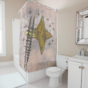 Ladder to the Stars Talking Canyons, New Mexico Sh Shower Curtain