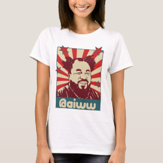 Ladies Ai Weiwei @aiww Twitter T-Shirt