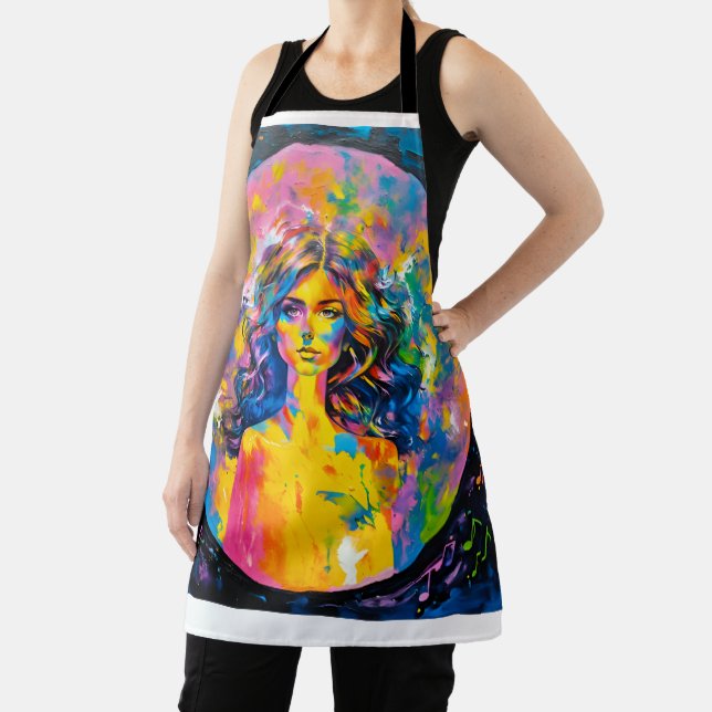 ladies and melodies apron (Insitu)