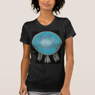 Ladies baby doll wolf dream catcher shirt