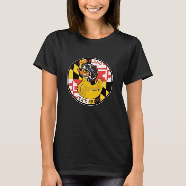 Ladies Basic Black MDR shirt (Front)