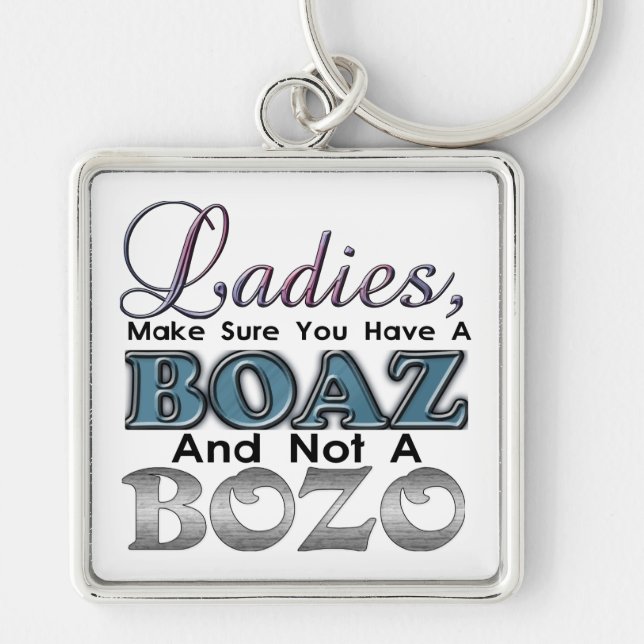 Ladies-Boaz-Bozo Key Ring (Front)