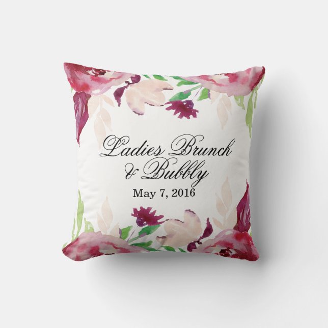 Ladies Brunch & Bubbly Cushion (Front)