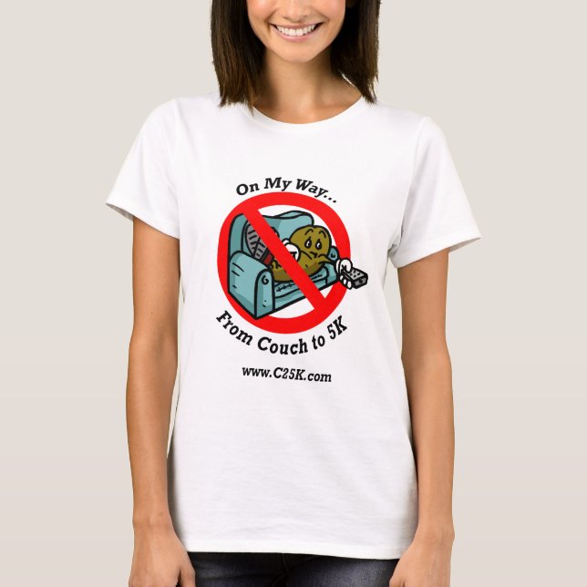 Ladies C25K Program Micro Fibre T-Shirt (Front)