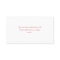 Ladies Clothes & Accessories Girly Business Cards