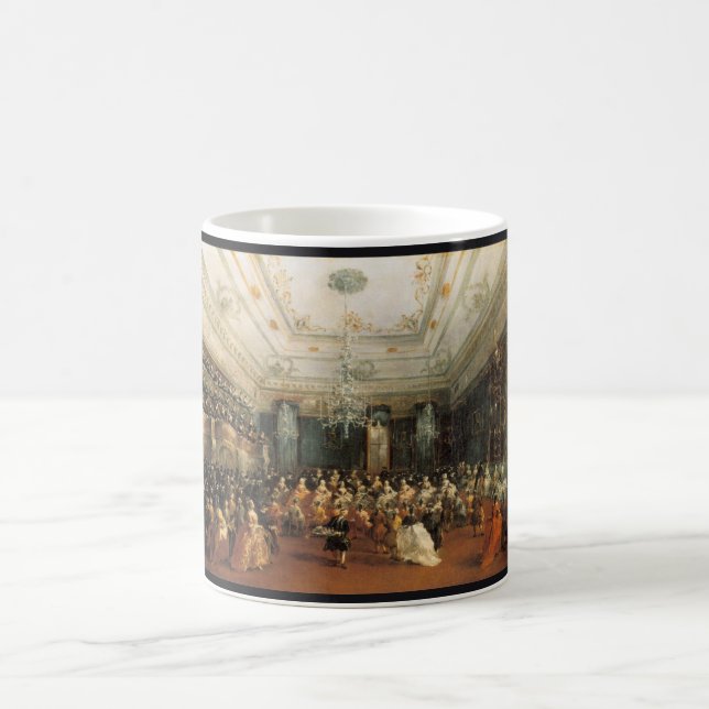 Ladies Concert at the Philharmonic Hall - Guardi Coffee Mug (Center)
