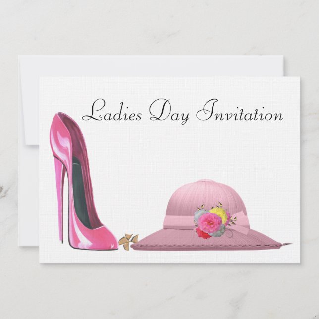 Ladies Day Invitation (Front)