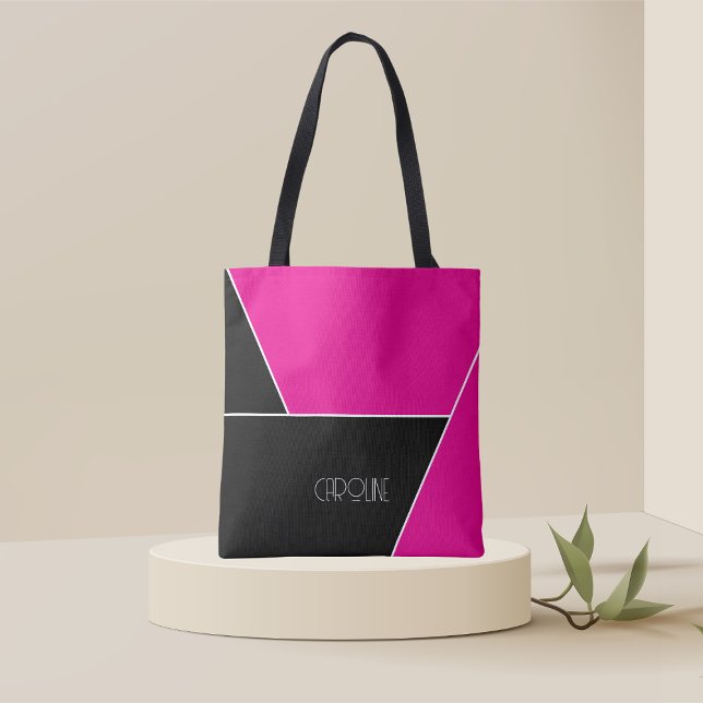 Ladies Elegant Simple Pattern Black Cute  Tote Bag (Creator Uploaded)