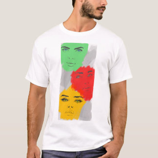 Ladies Faces T-Shirt