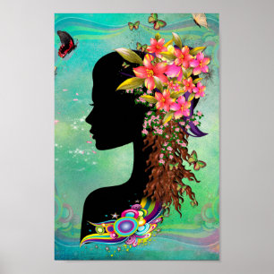 Ladies Fantasy Fashion Poster