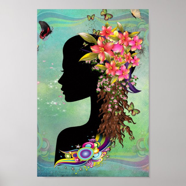 Ladies Fantasy Fashion Poster (Front)