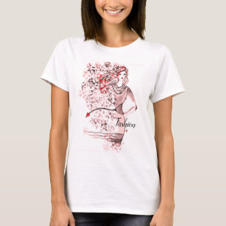 Ladies Fashion Design T-Shirt