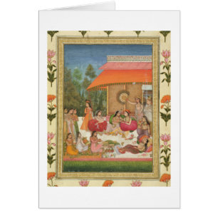 Ladies feasting, from the Small Clive Album