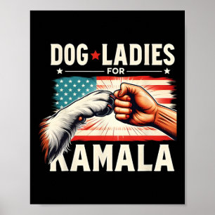 Ladies For Kamala Vice President 2024 Kamala Harri Poster