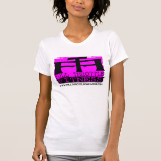 Ladies Full Throttle Fitness Pink Stamp T-shirt