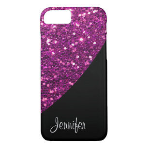 Ladies Glitter Monogram iPhone 8/7 Case