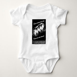 Ladies Go to The Nearest Recruiting Station Baby Bodysuit