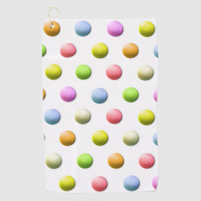 Ladies Golf Golf Towel (Front)