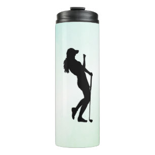 Ladies Golf Green Thermal Tumbler