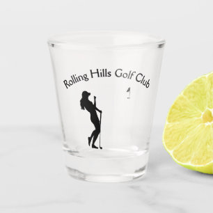 Ladies Golf Hole in One   Shot Glass