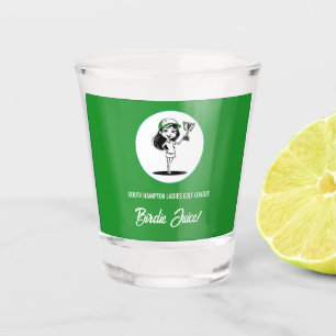Ladies Golf League Birdie Juice Shot Glass