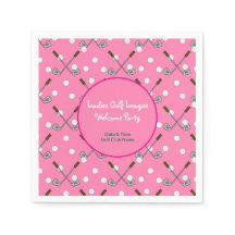 Ladies Golf League Party Paper