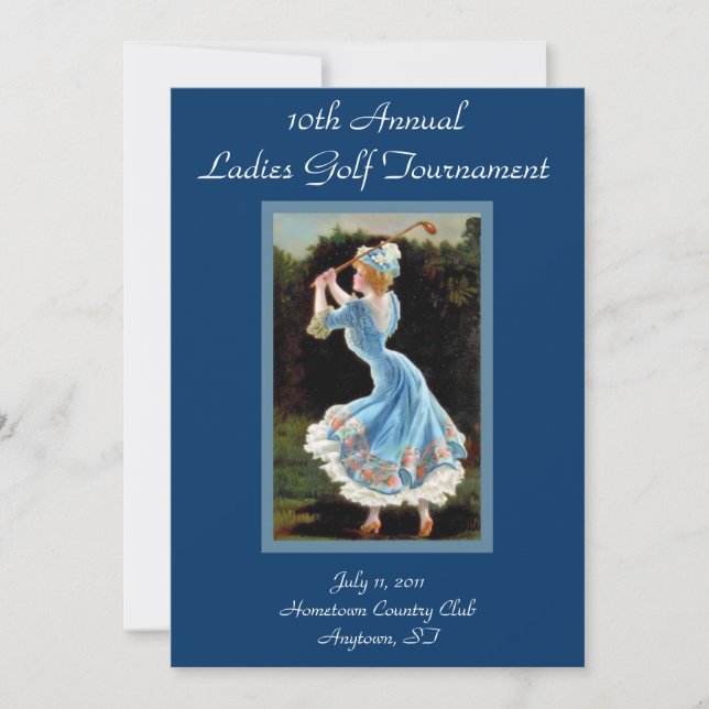 Ladies Golf Tournament Invitations (Front)