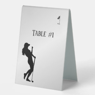 Ladies Golfer Table #