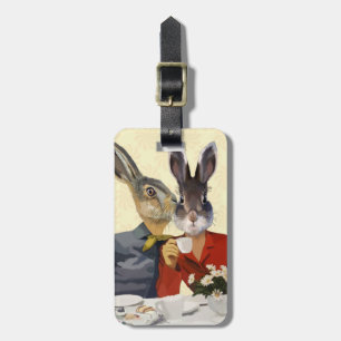 Ladies Gossiping Luggage Tag