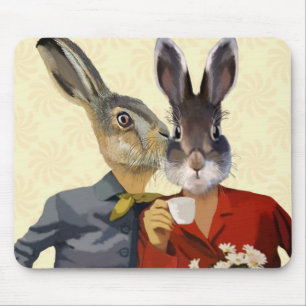 Ladies Gossiping Mouse Pad