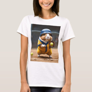 Ladies Guinea Pig Softball Superstar, Tshirt