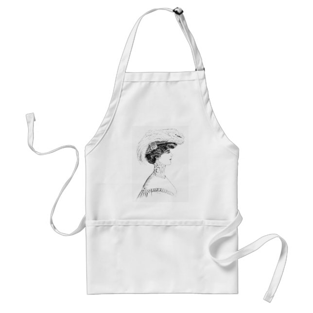 Ladies' Hat Apron (Front)