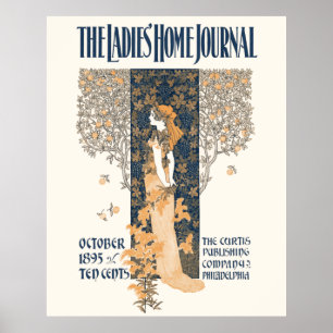 Ladies' Home Journal October 1895 Poster