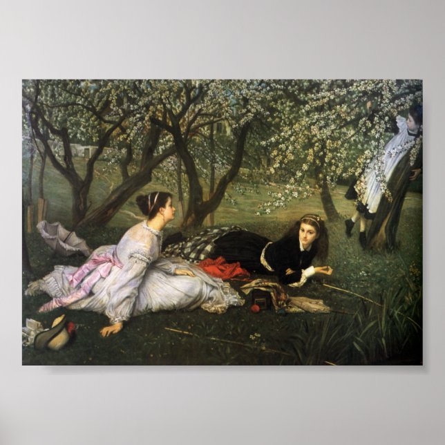 Ladies in Apple Blossoms Poster (Front)
