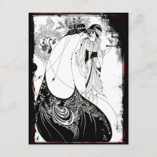 Ladies in Fancy Dresses Postcard