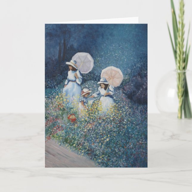 Ladies in Wildflowers Card (Front)