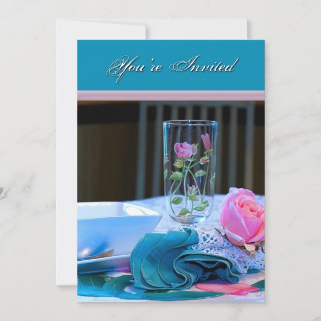 Ladies Invitation - Misc. Purpose - Luncheon/dinne (Front)