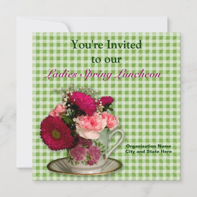 LADIES INVITATION - MULTI PURPOSE/Spring Lunch etc (Front)
