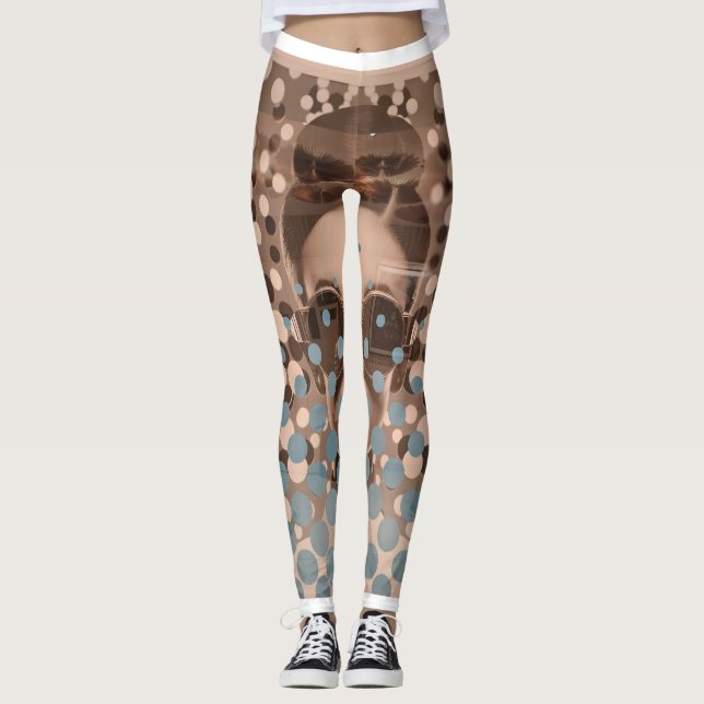 Ladies Leggins - stylish Leggings (Front)