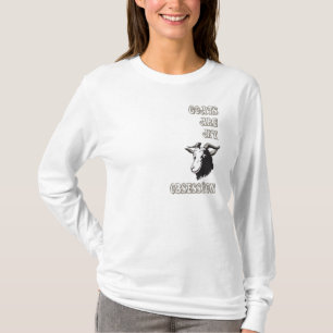 Ladies Long Sleeve Goats are my Obsession Shirt