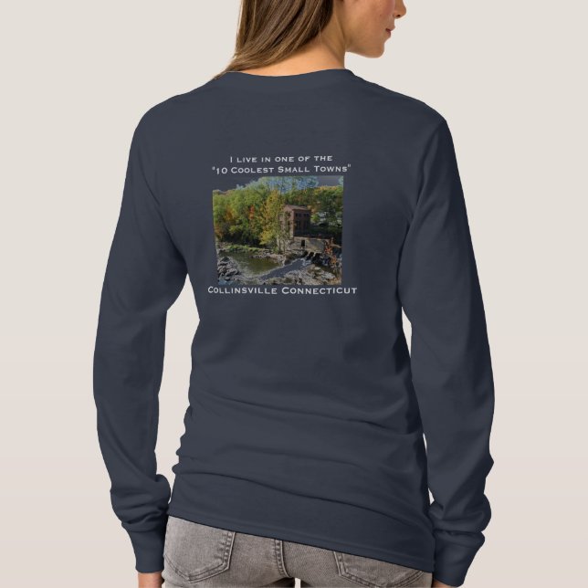 Ladie's Long Sleeve T T-Shirt (Back)