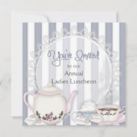 LADIES LUNHEON INVITATION - TEA TIME