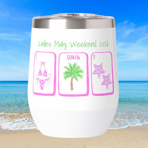 Ladies Mahj Weekend Custom Beach Mahjong Favour