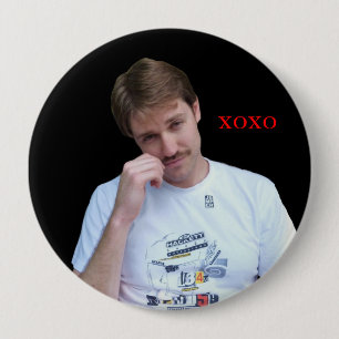 Ladies Man 10 Cm Round Badge