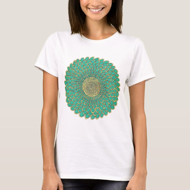 Ladies Mandala T-shirt  (Front)
