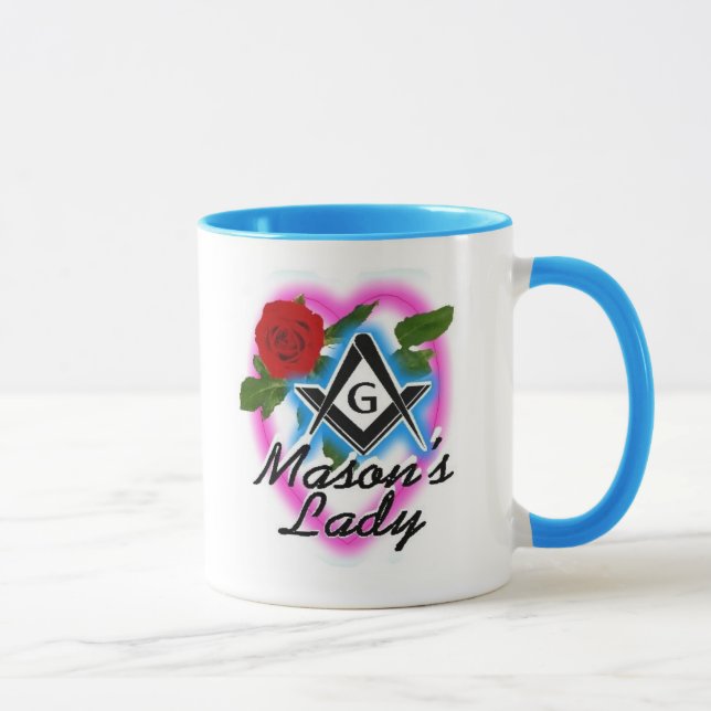 Ladies Masonic Mug (Right)
