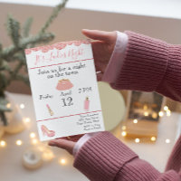 Ladies Night Bachelorette Invitation