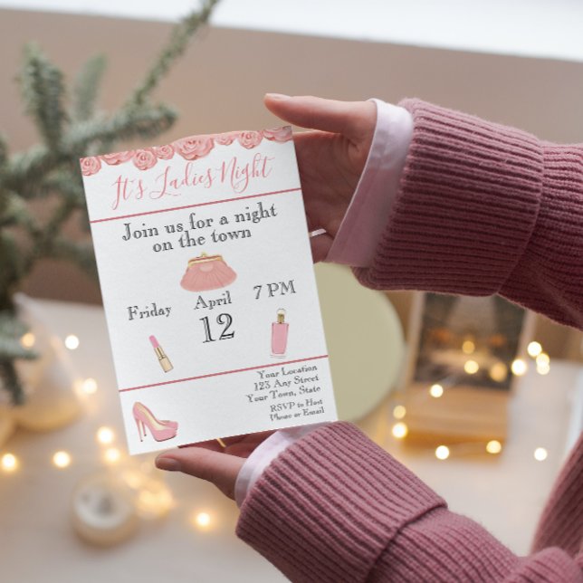 Ladies Night Bachelorette Invitation (Creator Uploaded)