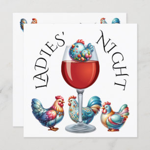 LADIES' NIGHT, etc. Invitation