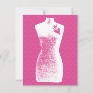 Ladies Night Pink Bachelorette Party Invitation